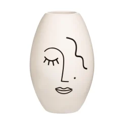 Sale Sass and Belle Abstract Face White Large Vase