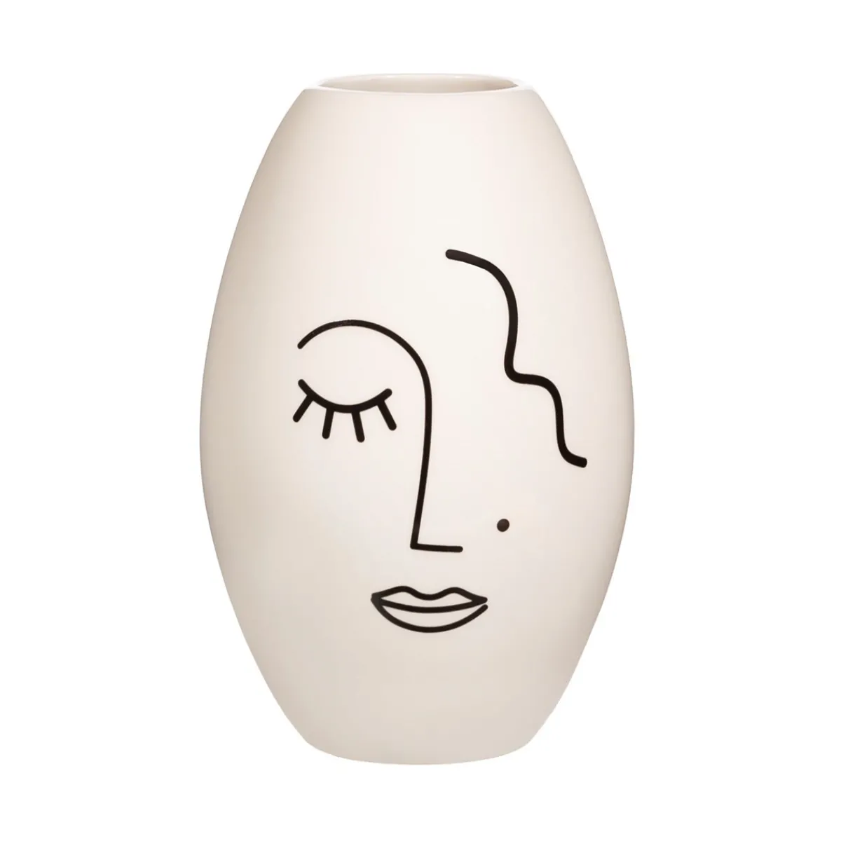 Sale Sass and Belle Abstract Face White Large Vase