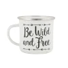 Clearance Sass and Belle Adventure Speckled Enamel Mug