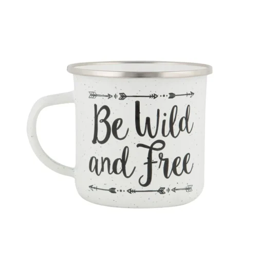 Clearance Sass and Belle Adventure Speckled Enamel Mug