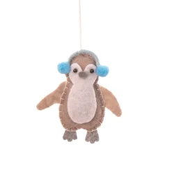 New Sass and Belle Arctic Animals Flat Felt Hanging Decorations - Set of 3