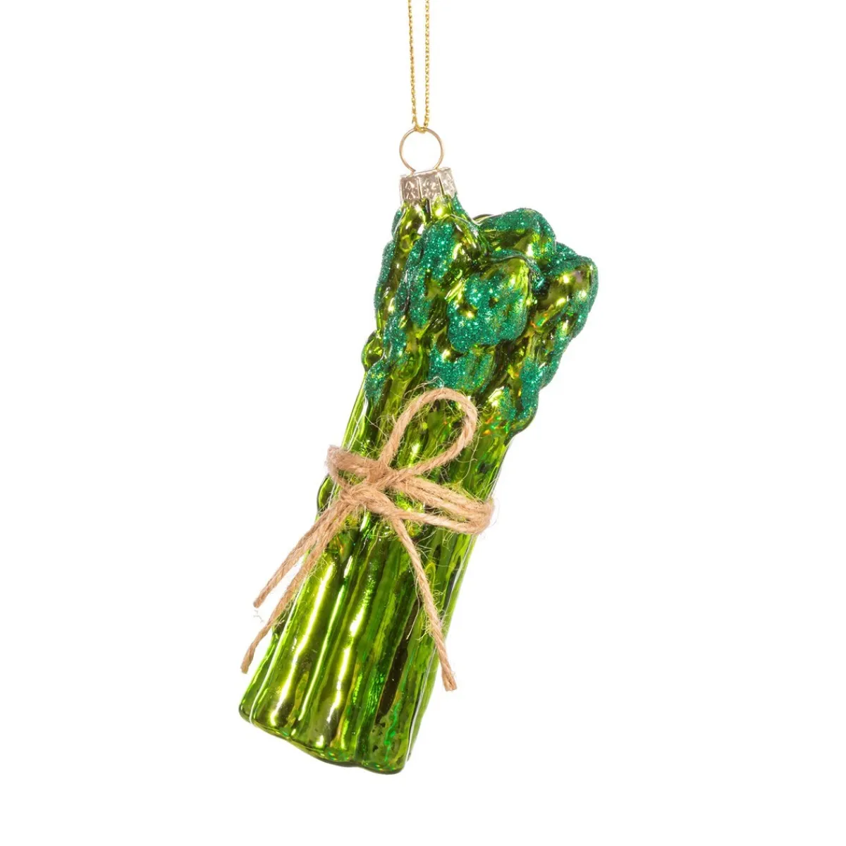 Hot Sass and Belle Asparagus Shaped Bauble