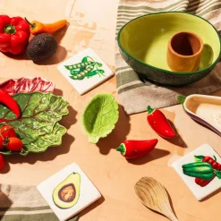 Online Sass and Belle Avocado Shaped Dip Bowl