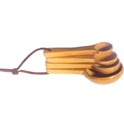 Best Sass and Belle Bamboo Measuring Spoons - Set of 4
