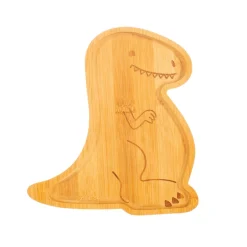 Hot Sass and Belle Bamboo T-Rex Plate