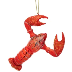 Outlet Sass and Belle Beach Fun Lobster Shaped Bauble Red