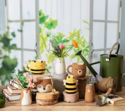 New Sass and Belle Bear Vase