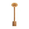 Hot Sass and Belle Bee Bamboo Honey Spoon