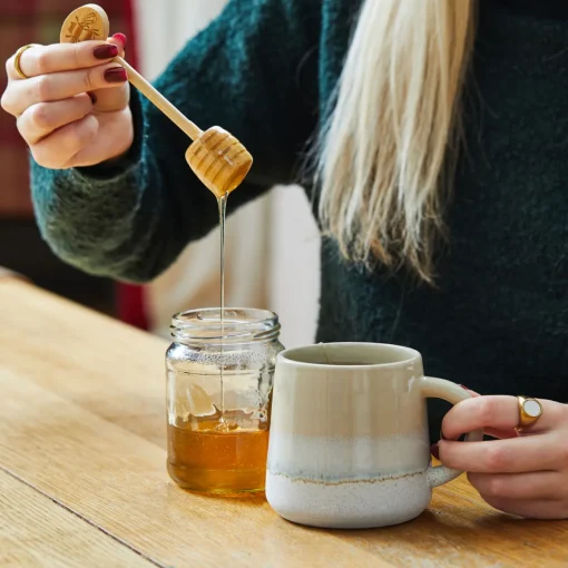 Hot Sass and Belle Bee Bamboo Honey Spoon