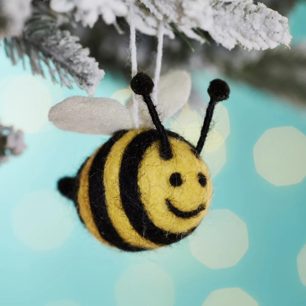 New Sass and Belle Bee Happy Felt Hanging Decoration