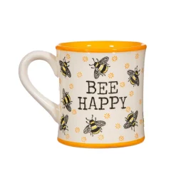 Discount Sass and Belle Bee Happy Yellow Mug