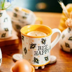 Discount Sass and Belle Bee Happy Yellow Mug
