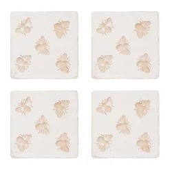 Discount Sass and Belle Bee Imprint Coasters - Set of 4