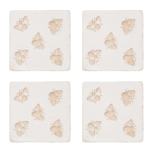 Discount Sass and Belle Bee Imprint Coasters - Set of 4