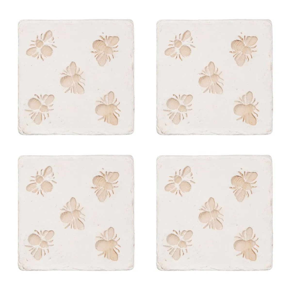 Discount Sass and Belle Bee Imprint Coasters - Set of 4
