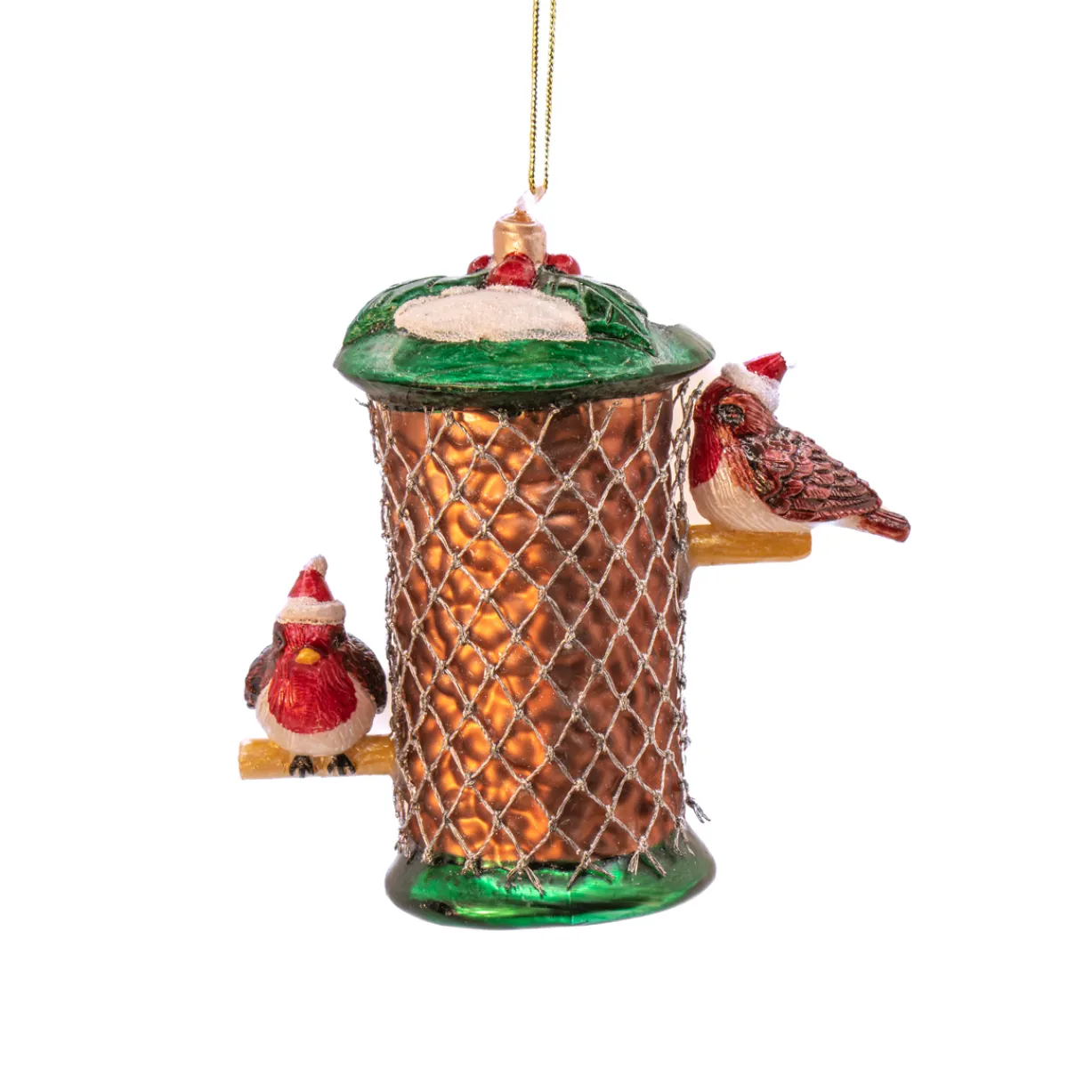 Outlet Sass and Belle Bird Feeder with Robins Shaped Bauble