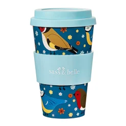 New Sass and Belle Birds Travel Coffee Cup