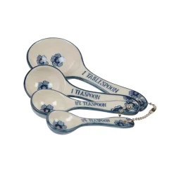 Clearance Sass and Belle Blue Willow Floral Measuring Spoons