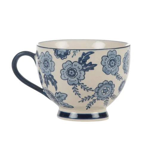 Online Sass and Belle Blue Willow Floral Mug