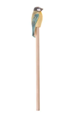 Sass and Belle Blue Wooden British Bird Pencil