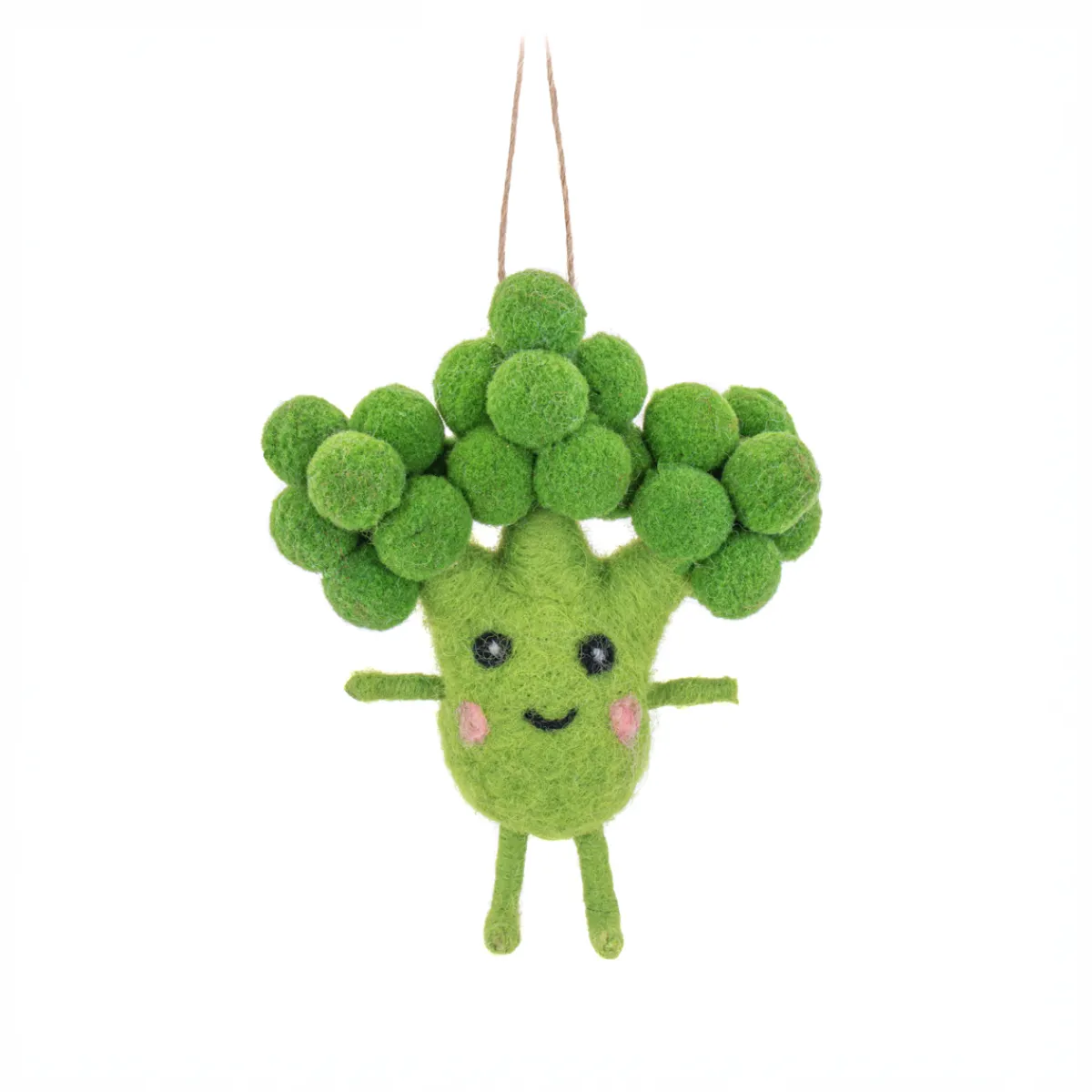 Online Sass and Belle Broccoli Felt Decoration