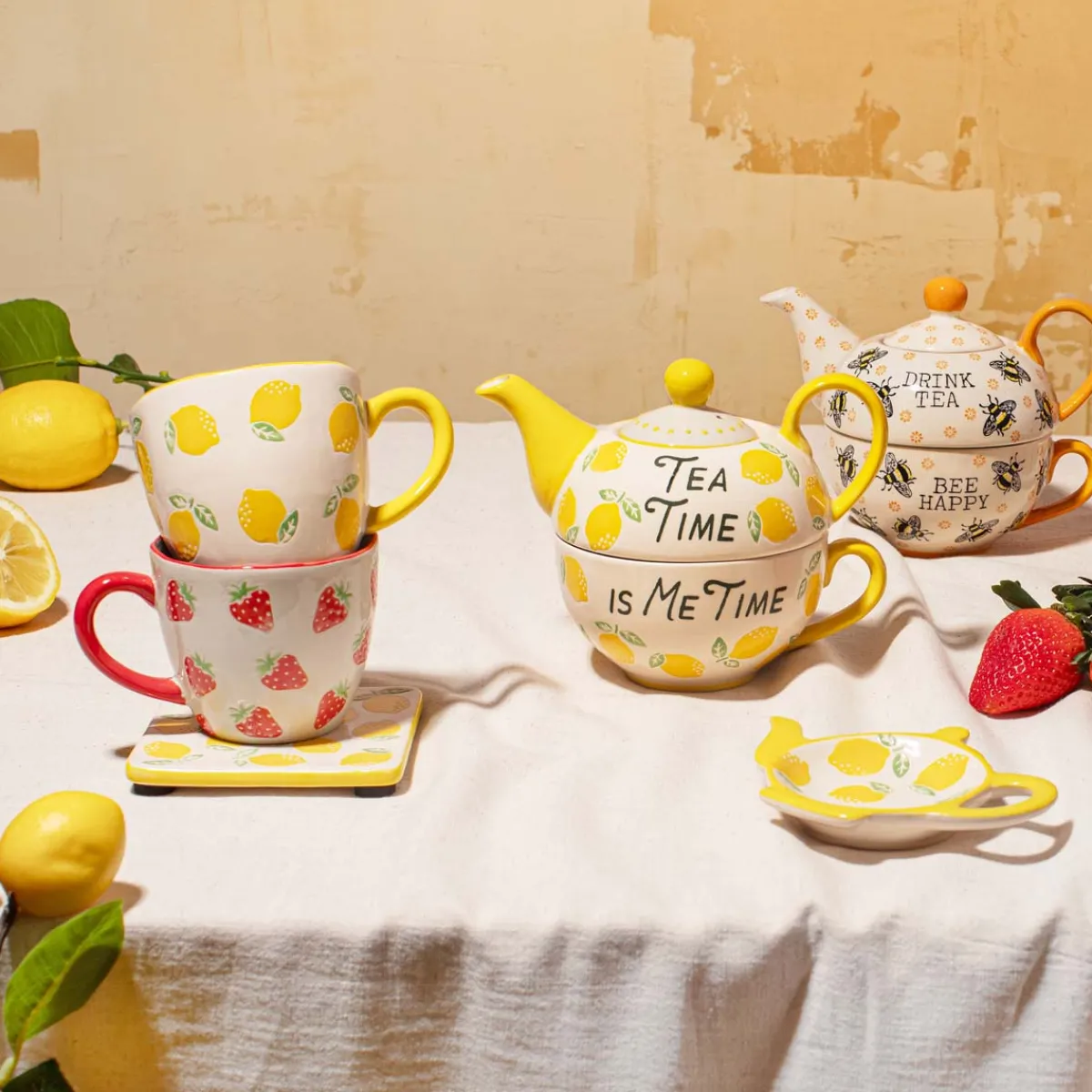 Sass and Belle Busy Bees Tea For One