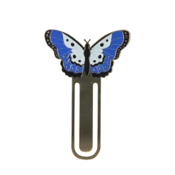 Hot Sass and Belle Butterfly Metal Bookmark