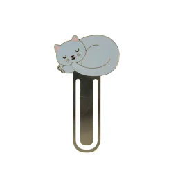 Outlet Sass and Belle Cat Metal Bookmark