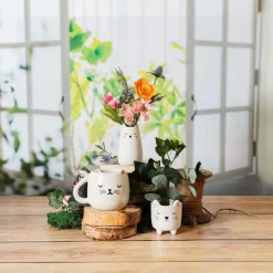 Sass and Belle Cat Vase