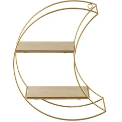 New Sass and Belle Celestial Moon Golden Shelf