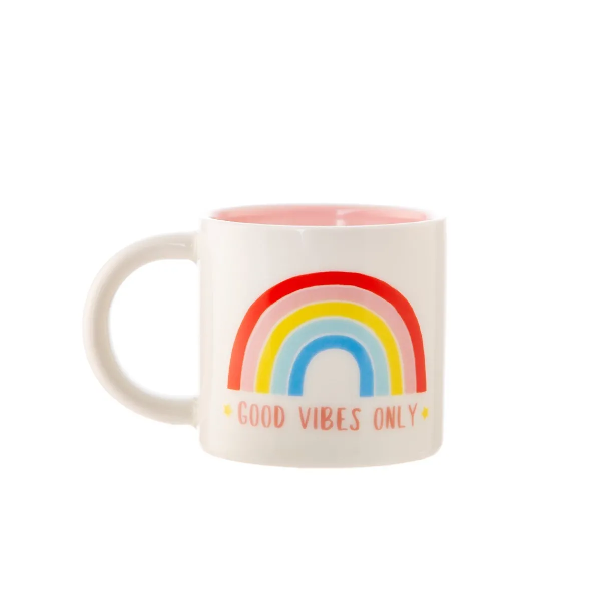 Sass and Belle Chasing Rainbows Good Vibes Only Mug