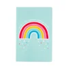 Sass and Belle Chasing Rainbows Spread Happiness A5 Notebook