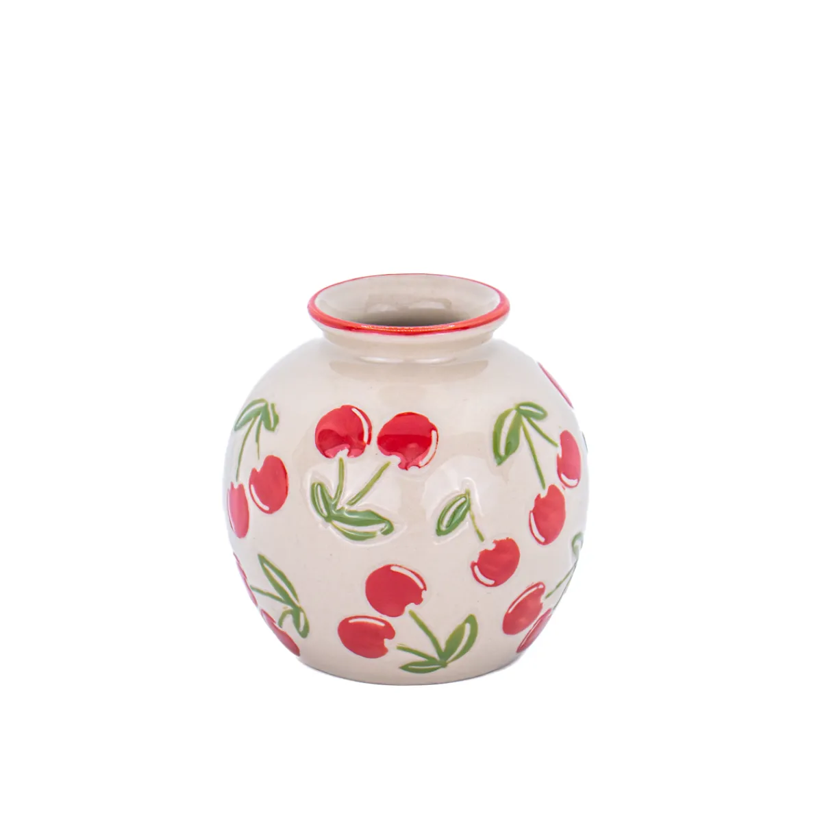Discount Sass and Belle Cherry Mini Vase
