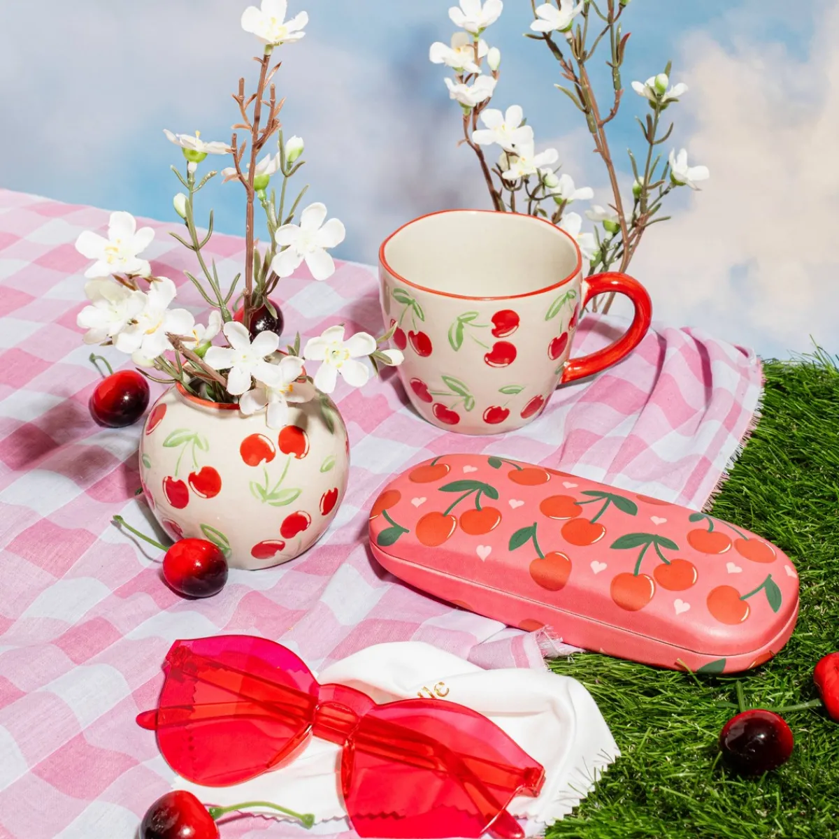 Sale Sass and Belle Cherry Mug