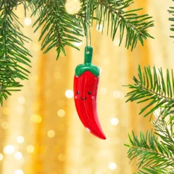 Online Sass and Belle Chilli Pepper Shaped Ceramic Decoration
