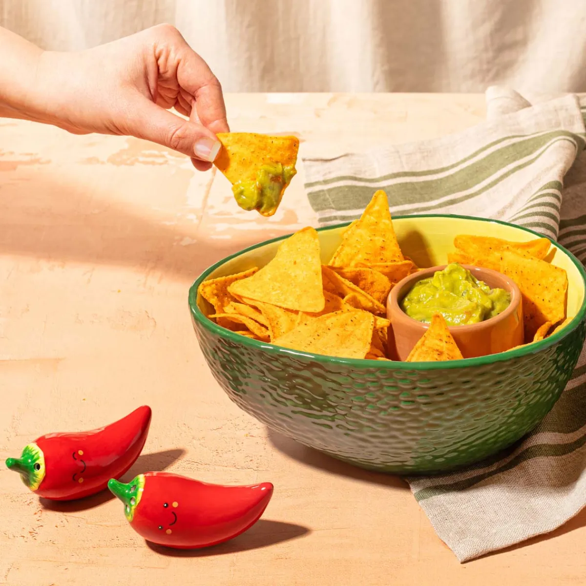 Hot Sass and Belle Chilli Salt & Pepper Shakers