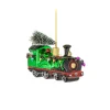 Hot Sass and Belle Christmas Express Train Shaped Bauble