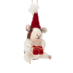 Sale Sass and Belle Christmas Guinea Pig Hanging Felt Decoration