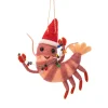 Sass and Belle Christmas Party Prawn Felt Decoration