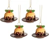 Outlet Sass and Belle Christmas Pudding Bauble - Set of 4
