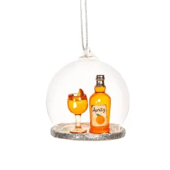 Hot Sass and Belle Christmas Spritz Dome Bauble