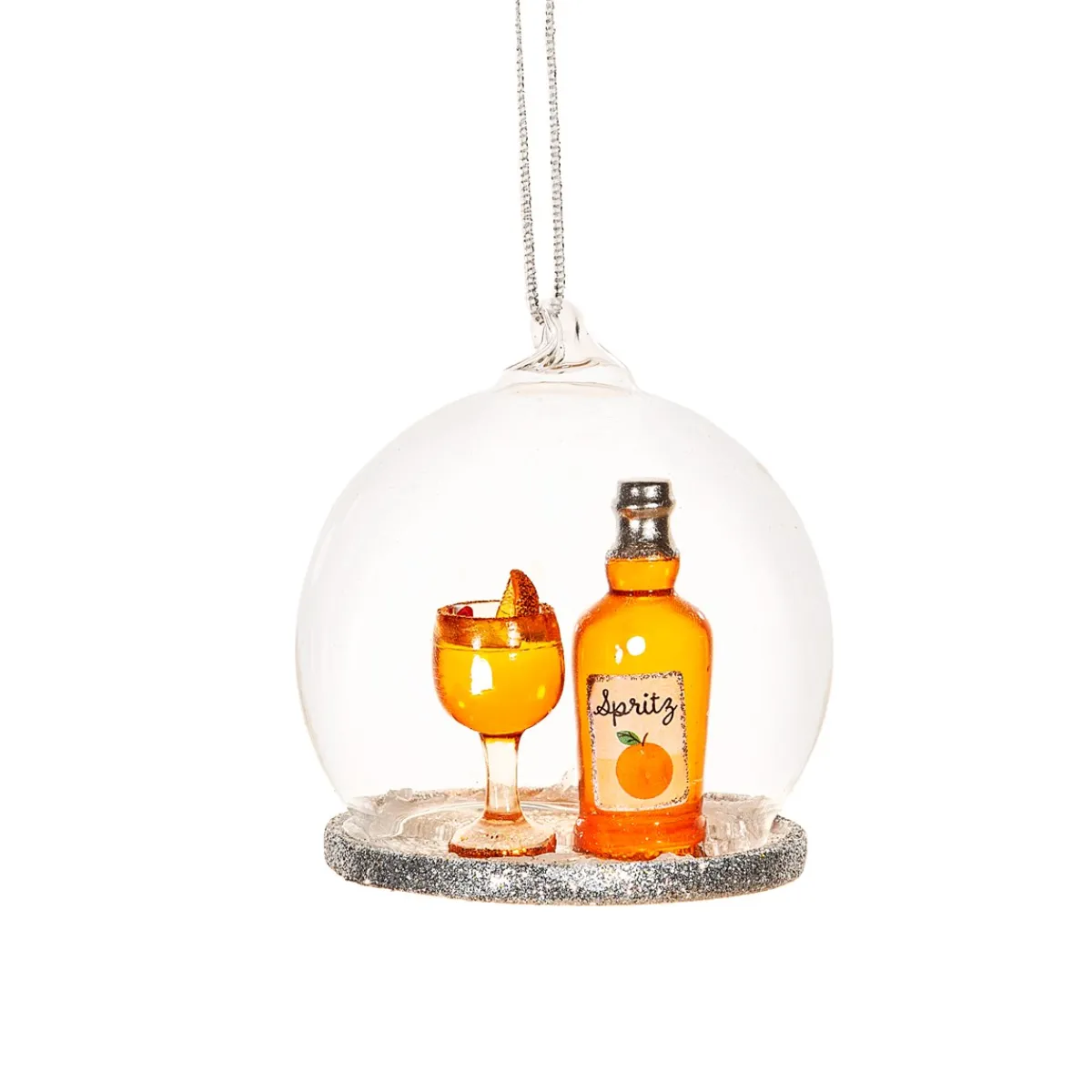 Hot Sass and Belle Christmas Spritz Dome Bauble