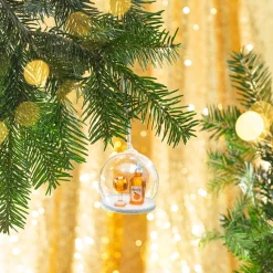 Hot Sass and Belle Christmas Spritz Dome Bauble