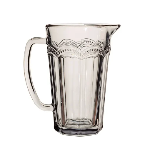 Sale Sass and Belle Clarisse Glass Jug Grey