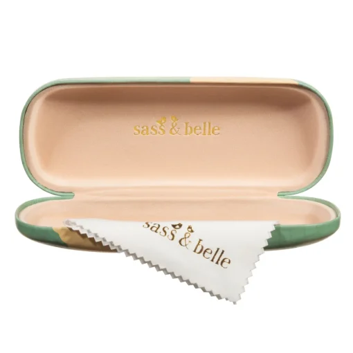 Hot Sass and Belle Cockapoo Glasses Case