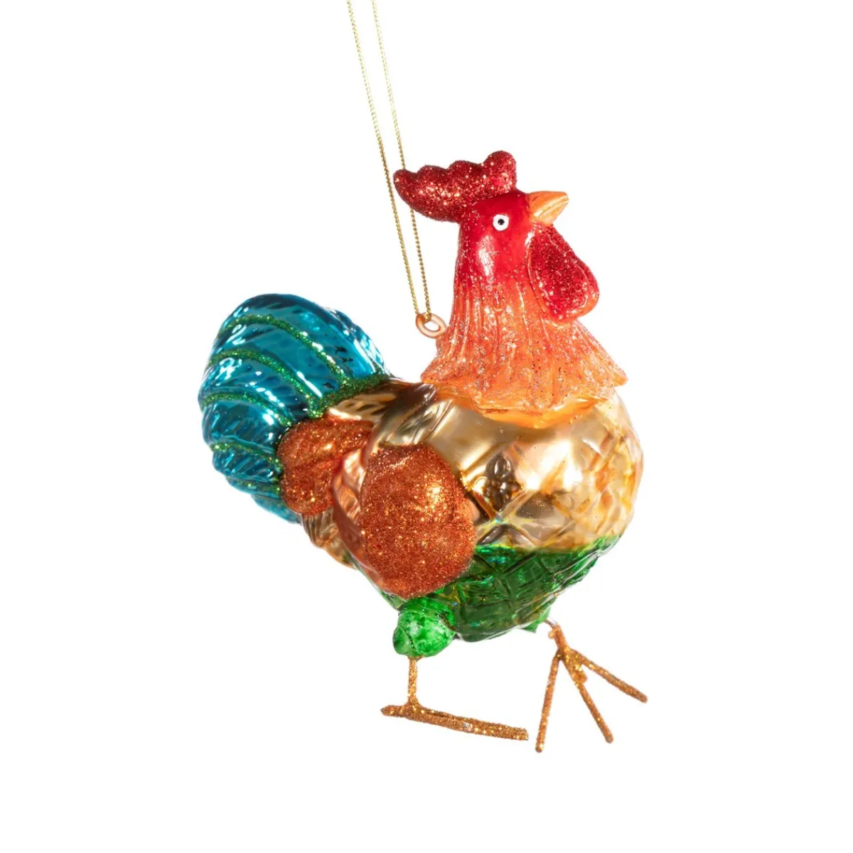 Outlet Sass and Belle Cockerel Shaped Bauble