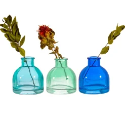 Best Sass and Belle Cool Toned Mini Bud Vases - Set of 3