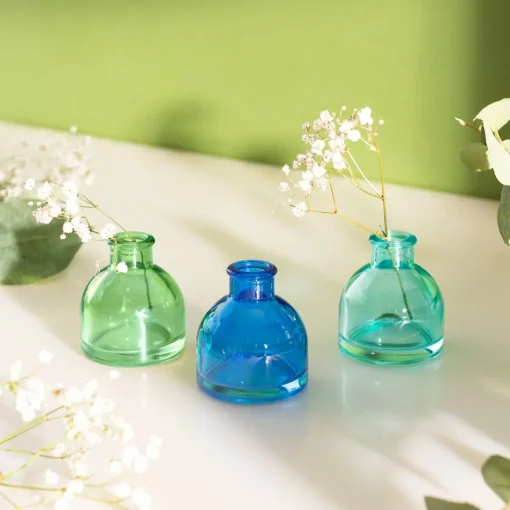 Best Sass and Belle Cool Toned Mini Bud Vases - Set of 3