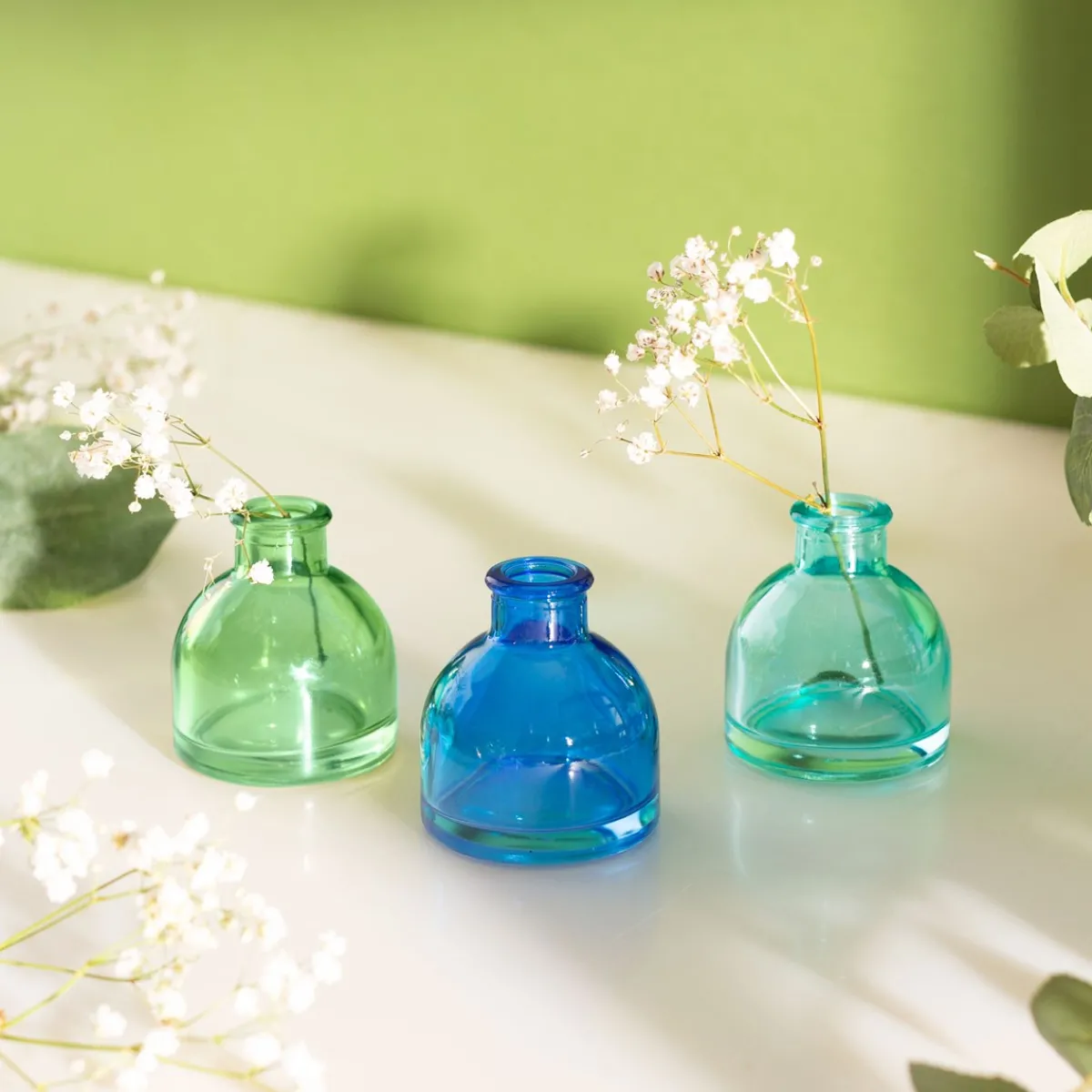 Best Sass and Belle Cool Toned Mini Bud Vases - Set of 3