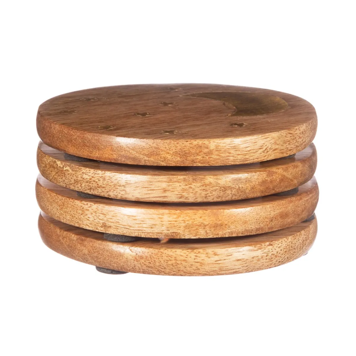 Sass and Belle Crescent Moon Coasters - Set of 4